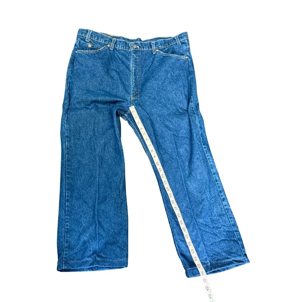 Vintage Levis 517 Orange Tab Jeans Mens 39x26 Blue Denim Made‎ in USA 20517-0217